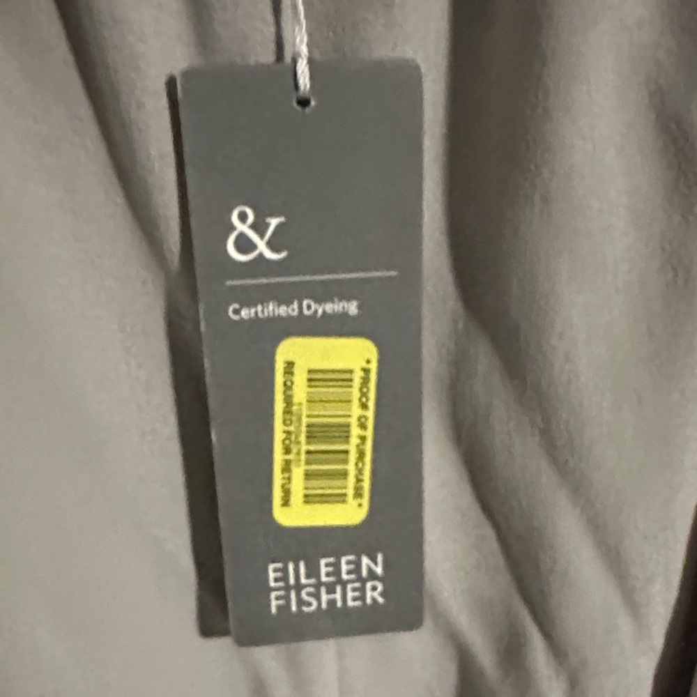 Eileen Fisher Wide-Leg Pants in Light Taupe - Picture 4 of 4